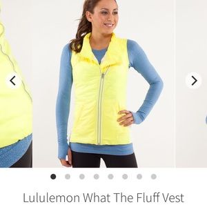 Lululemon What the Fluff Vest